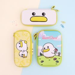 Qwakcheol Big Size Embossed Pouch