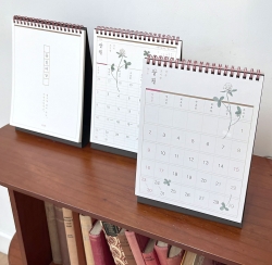 2026 Flower Road Desk Calendar