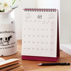 2026 Official Starts on Monday Desk Calendar