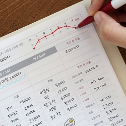 2026 The temperature of the day Cash Book (Cover)