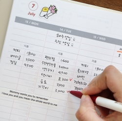 2026 The temperature of the day Cash Book (Cover)