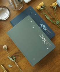 Flower Road Diary 100-Day Flower Language Diary Gift Set