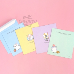 Long tail-tit Shaped Letter Paper