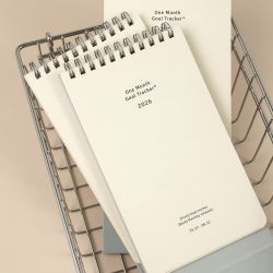 2026 One-Month Goal Tracker Calendar (Desk Model)