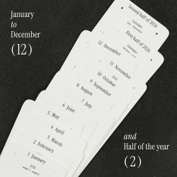 2026 now,here Bookmark Calendar