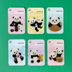 Hello Panda Story. Cute! Point sticker, Random