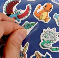 Pocket Monster Terastyle  Pop Sticker, Random