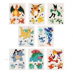 Pocket Monster Emblem Evolution Sticker, Random