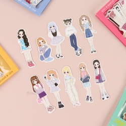 Girl Holic Coordinate Seal Sticker, Random