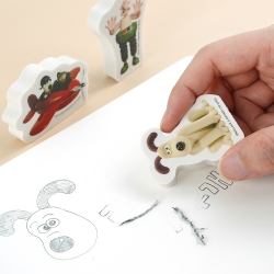 Wallace & Gromit Random Eraser (Set of 24)