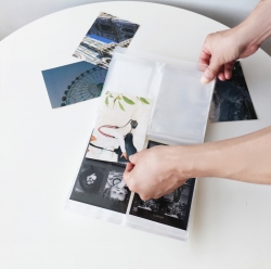 Clear photo pocket album