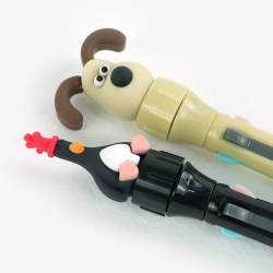 Wallace and Gromit Figure 4-Color Rotating Pen (Random)